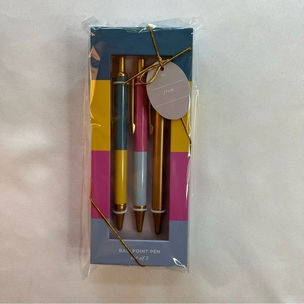 Fringe Studio Aries Zodiac Blue Stationary Set Notebook, Coffee Mug, & Pens NWT